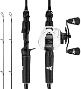 Amazon.com: KastKing Lethal Phantom Twin-Tip Spinning Combo, 6'2